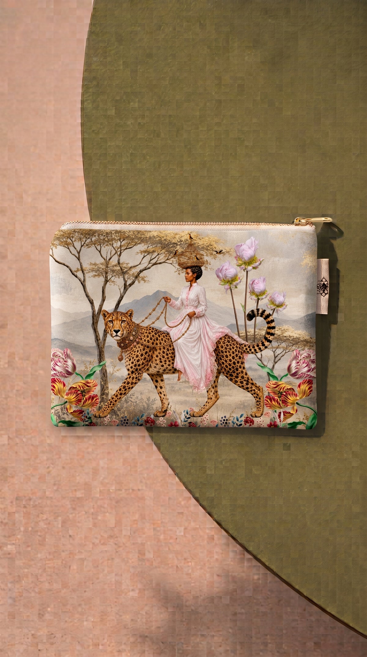 Rider In A Floaral Wilderness - Hannah Claire Creations