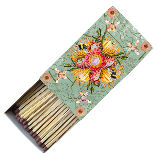 Safety Match Box - Bee Bouquet - Hannah Claire Creations