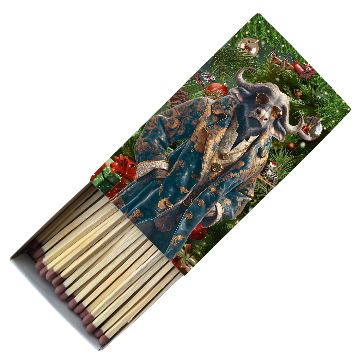 The Big Six - Safety Match Box