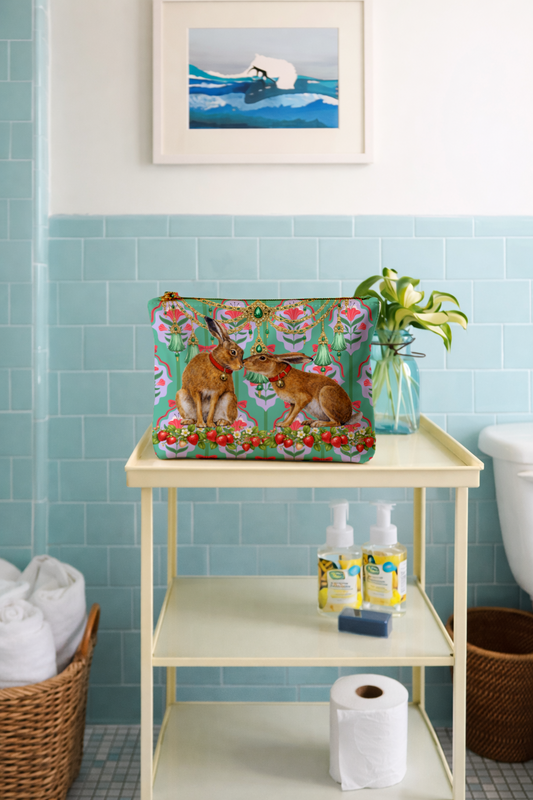 Bunnies In The Strawberry Patch