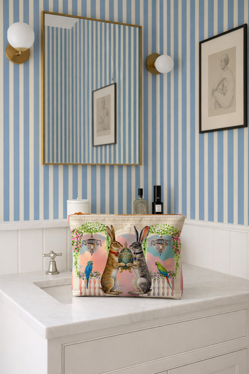 Bunnies Love A Faberge Egg - Hannah Claire Creations
