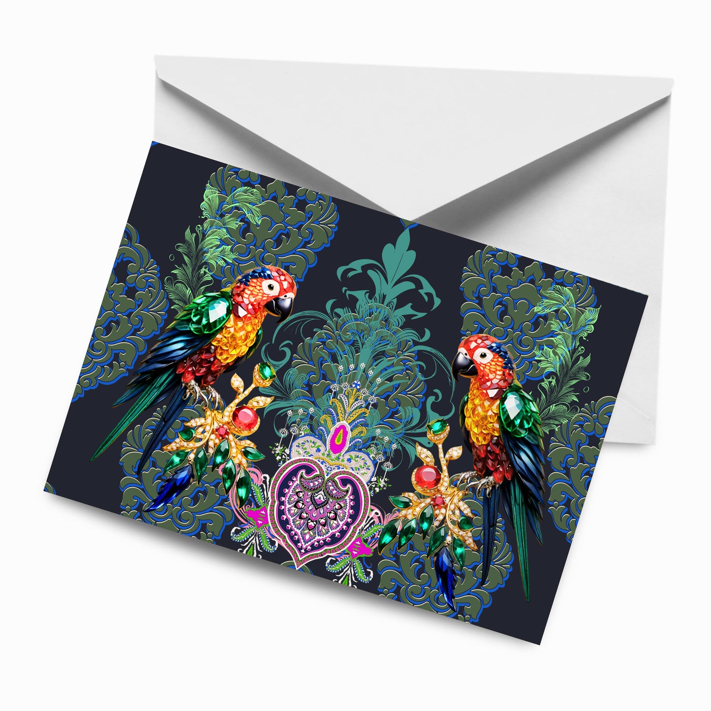 Jewelled Parrots