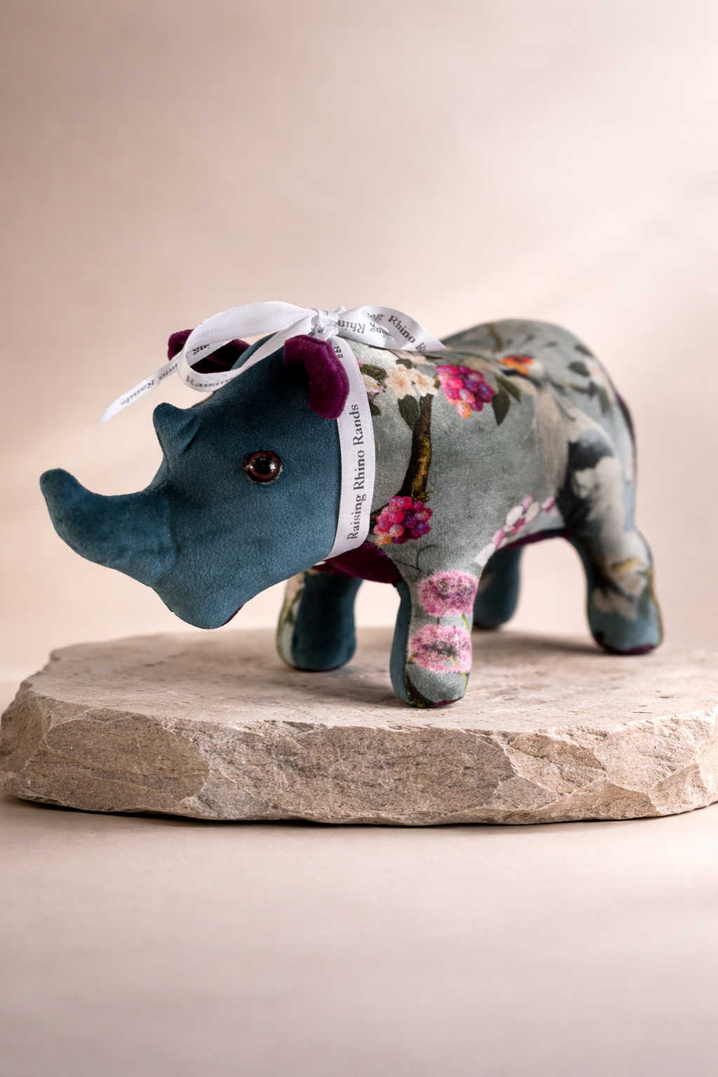 Baby Handmade Rhino - Silver Secretary