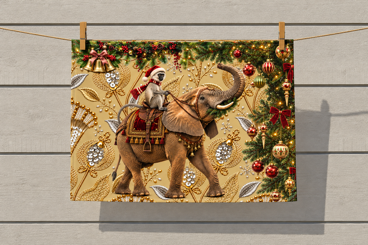 A Wild Christmas Tale - Tea Towels