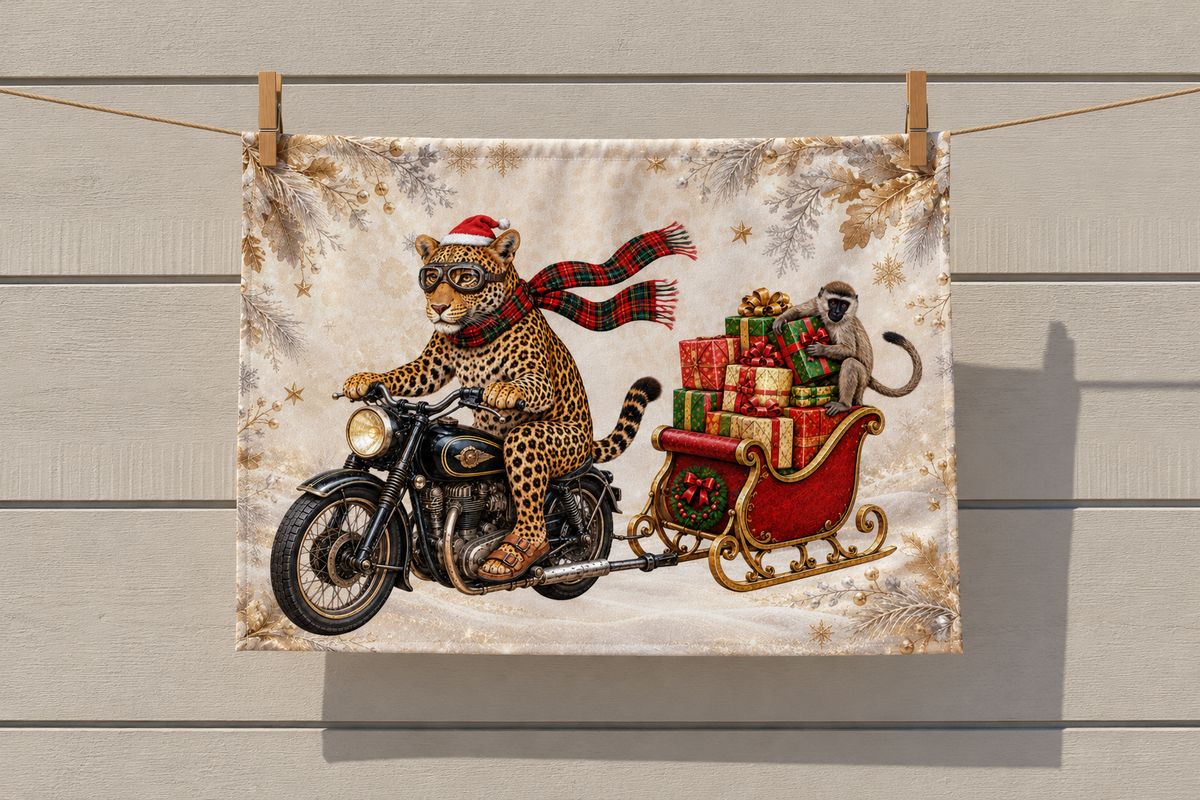 A Wild Christmas Tale - Tea Towels