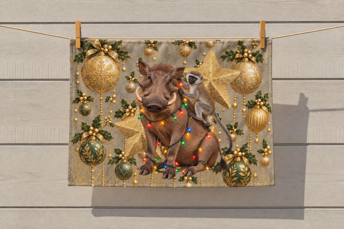 A Wild Christmas Tale - Tea Towels
