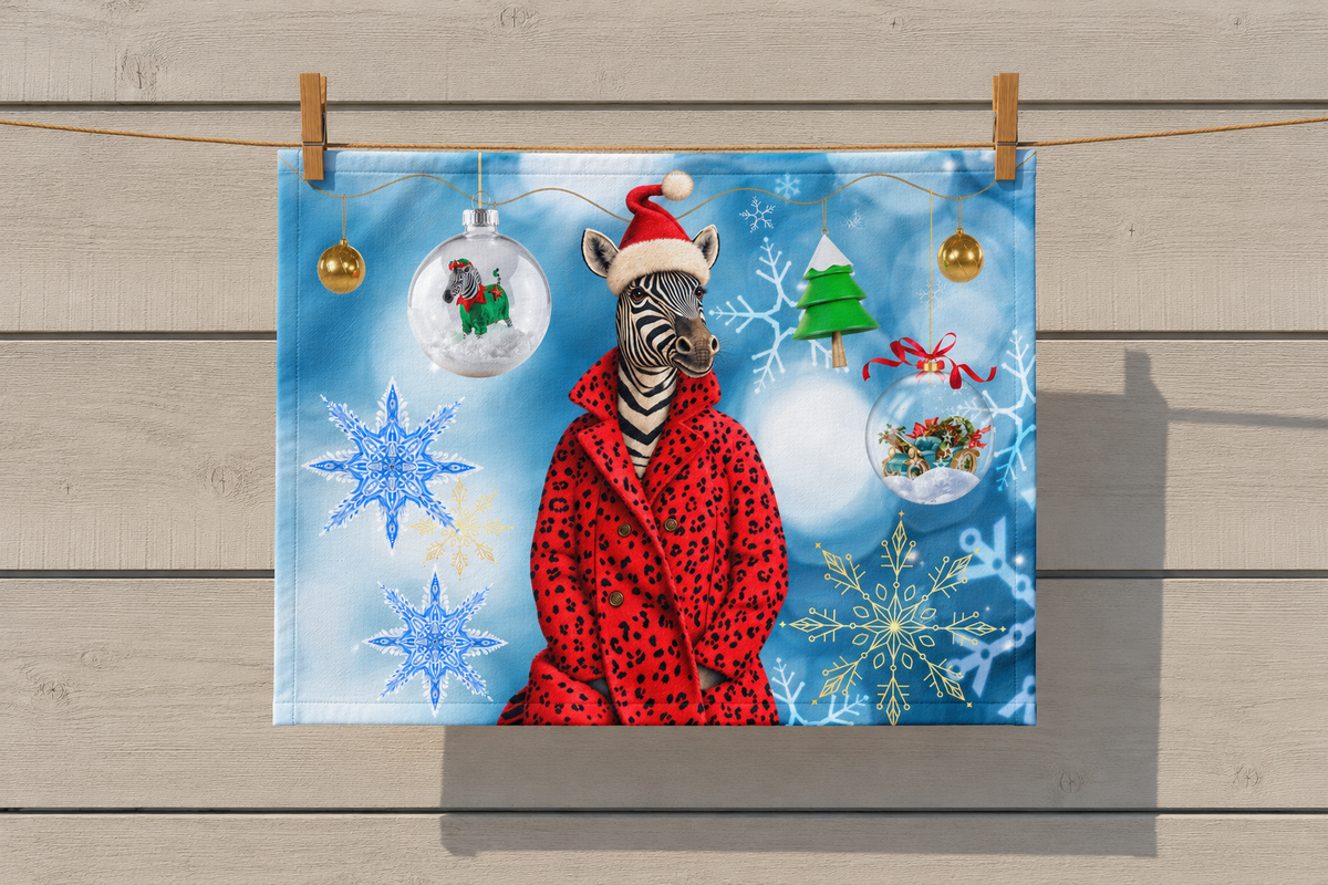 The Christmas Collection - Tea Towels - Hannah Claire Creations