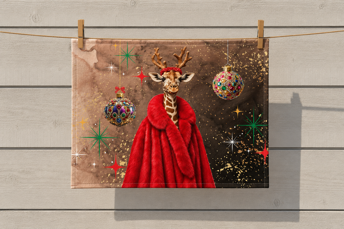 The Christmas Collection - Tea Towels - Hannah Claire Creations