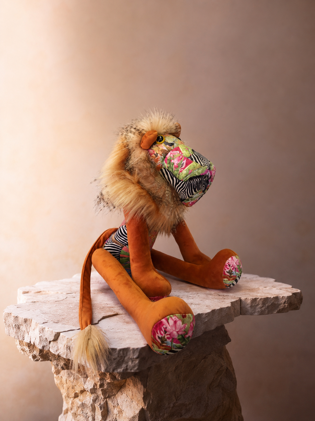 Handmade Lion - Untamed Zebra