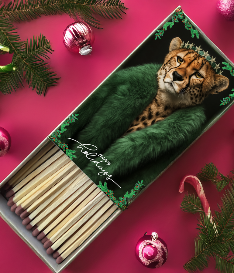 Safety Match Box - Christmas Collection