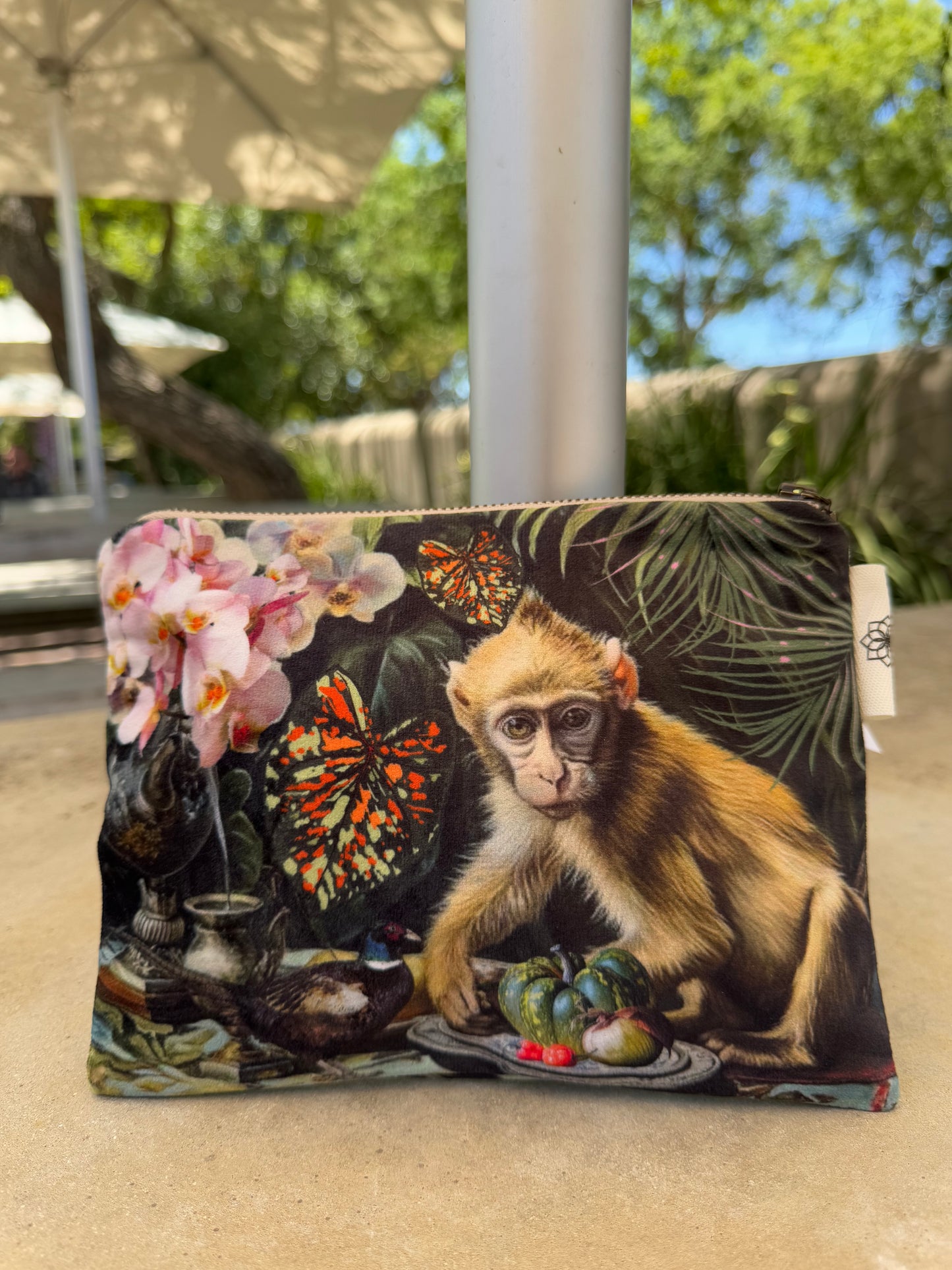 Monkey - Cosmetic Pouch