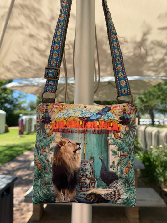 Lion & Porcupine - Cross Body Bag