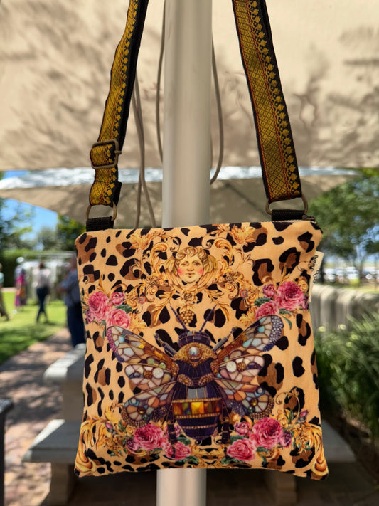 Bee & Butterfly - Cross Body Bag