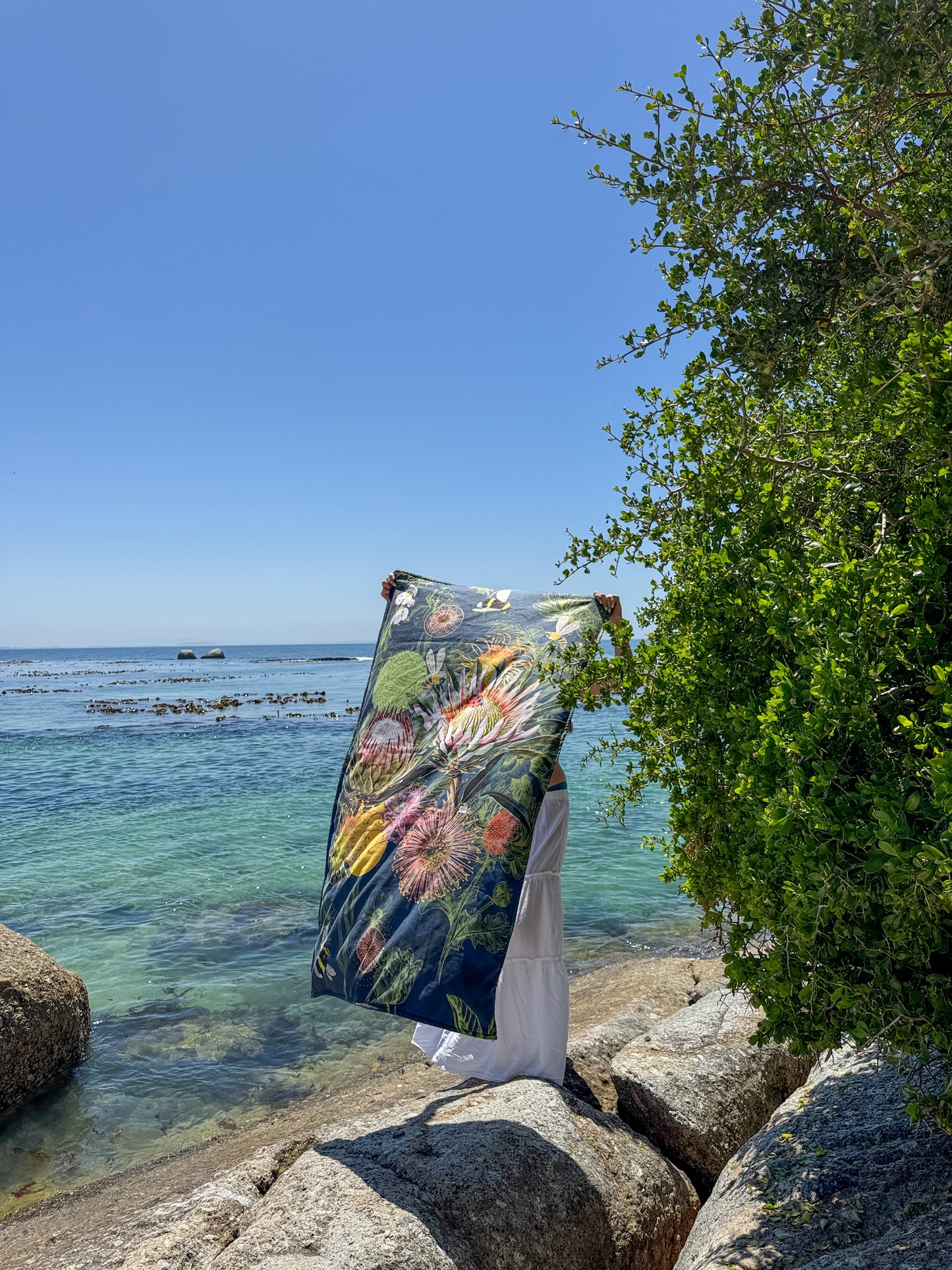 Fynbos & Bees - Beach Towel
