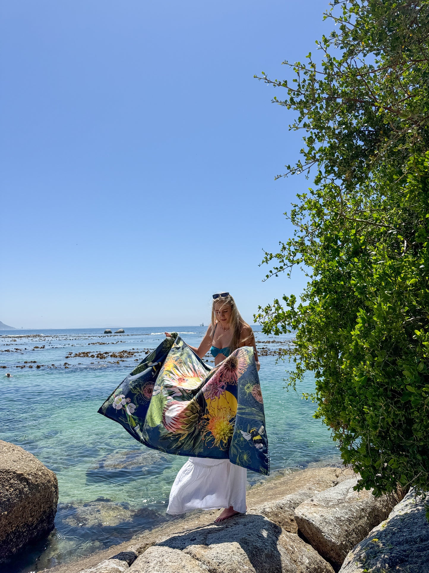 Fynbos & Bees - Beach Towel