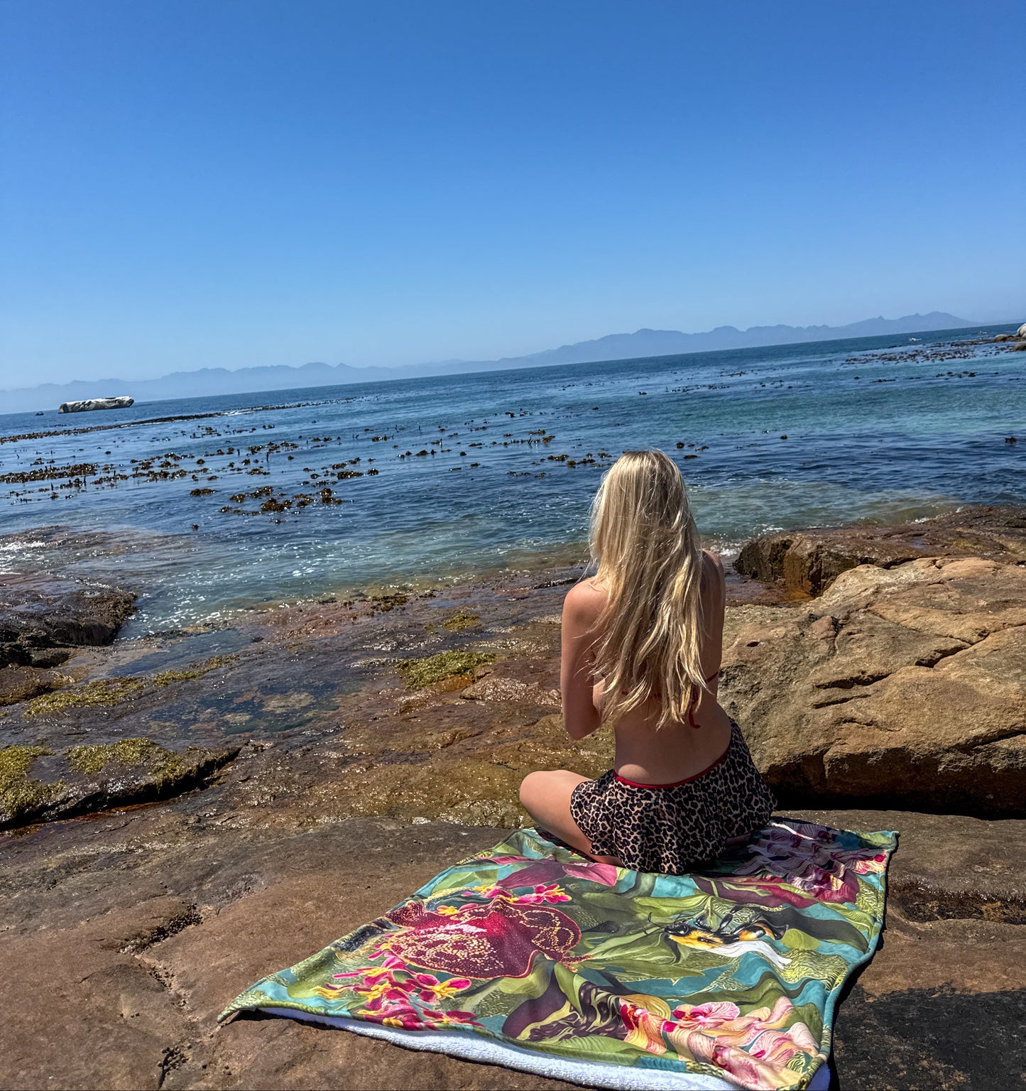 Pomegranates & Bees - Beach Towel