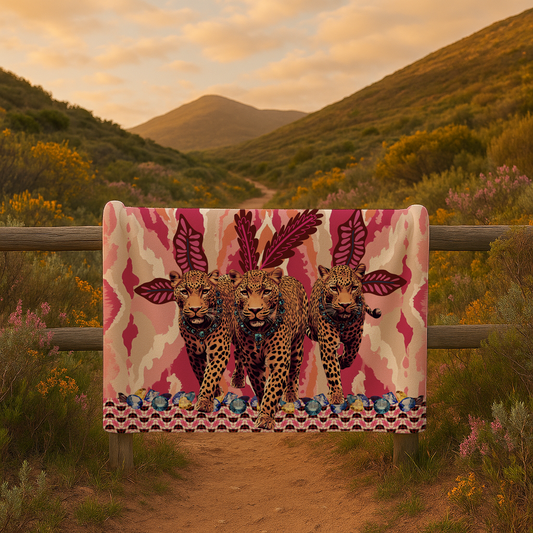 Jewelled Trio - Fleece Blanket