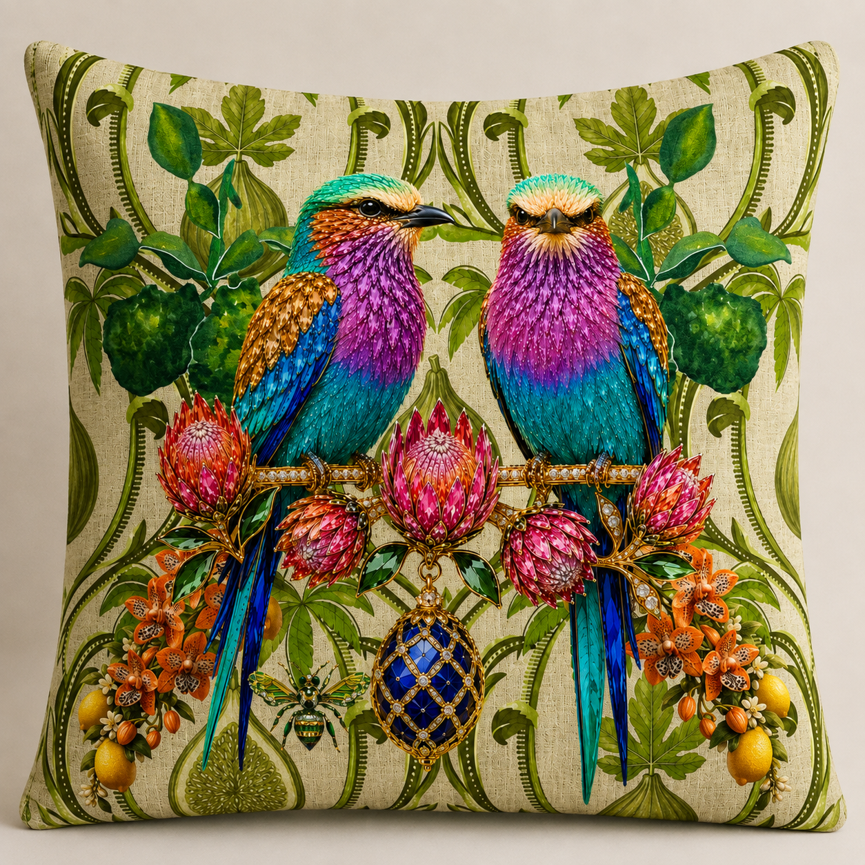 Jewel-Toned Bird