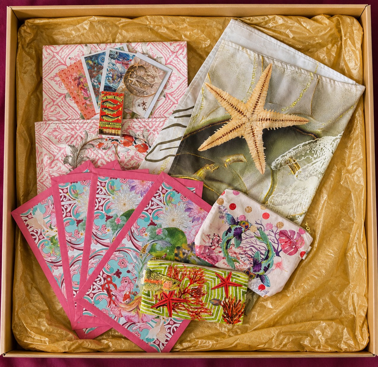 Mothers Day Box - Koi Inspired - Hannah Claire Creations