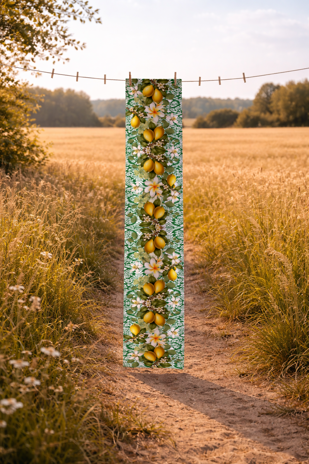 Table Runner - Lemons - Hannah Claire Creations