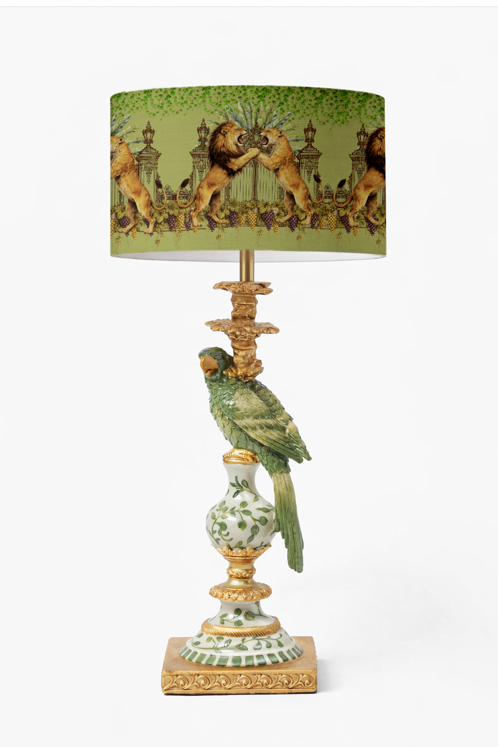 Lions at the Verdant Gates - Hannah Claire Creations