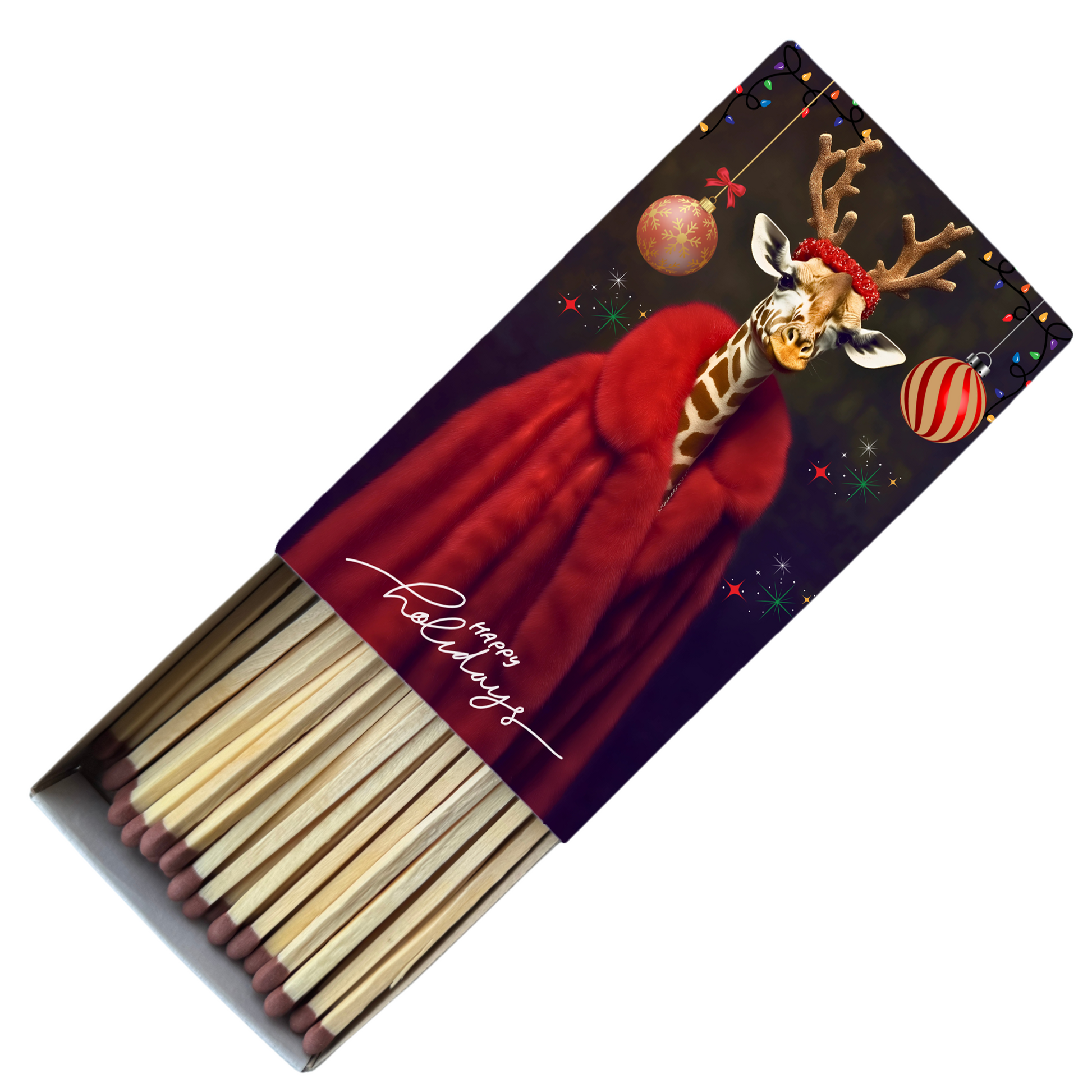 Safety Match Box - Christmas Collection