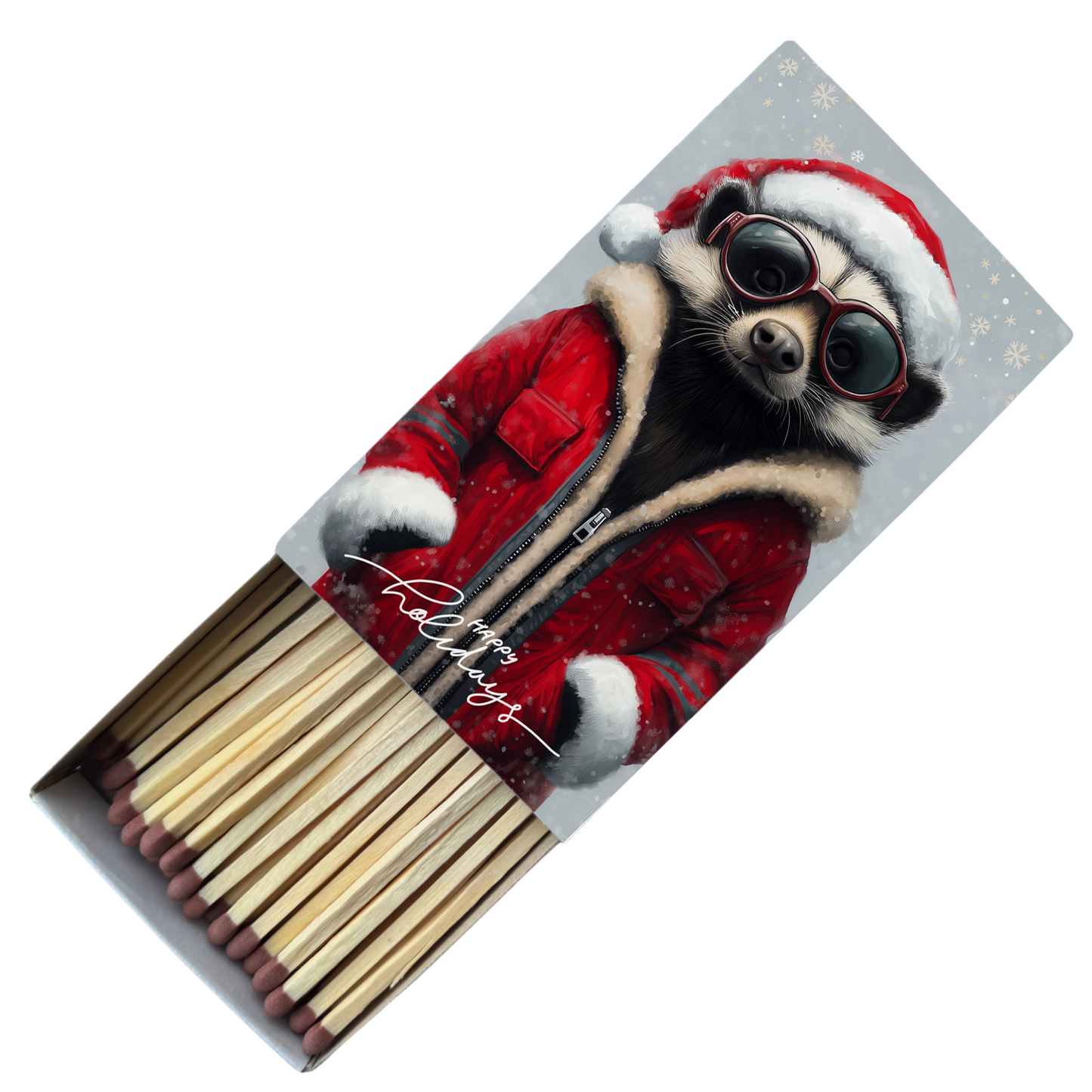 Safety Match Box - Christmas Collection