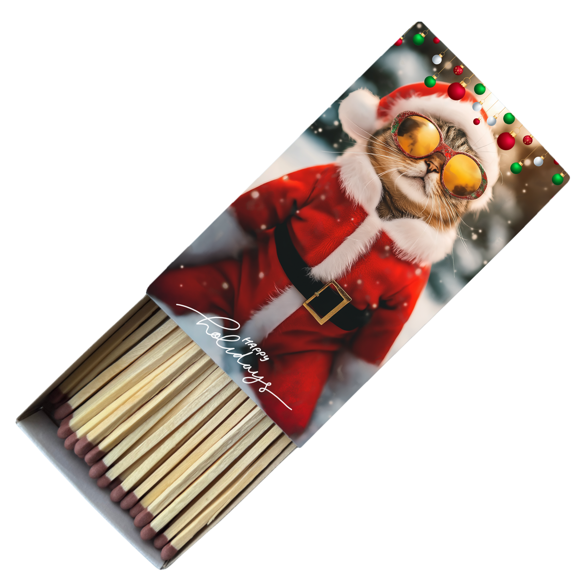 Safety Match Box - Christmas Collection