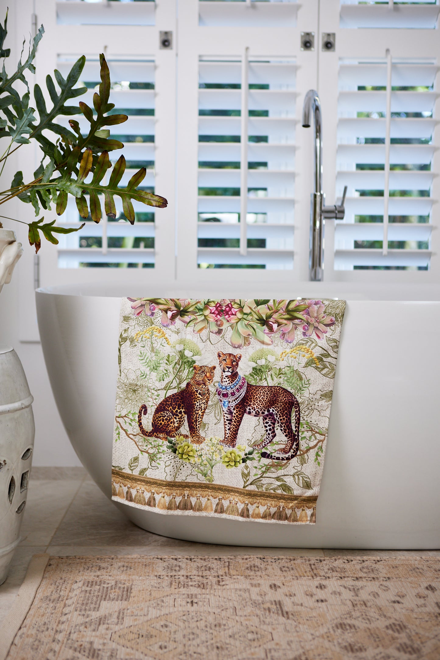 Vogue In The Wild - Guest Bathroom Towel