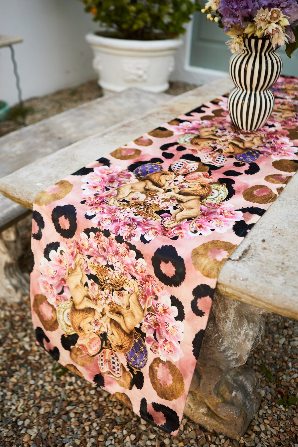 Table Runner - Lions & Faberge