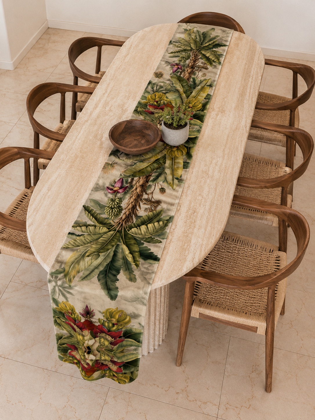 Table Runner - Palm Trees - Hannah Claire Creations