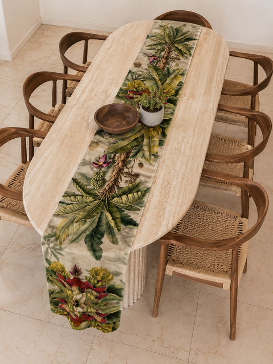 Table Runner - Palm Trees - Hannah Claire Creations