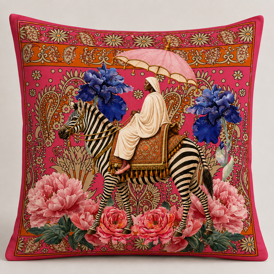 Pink Zebra Tapestry - Hannah Claire Creations