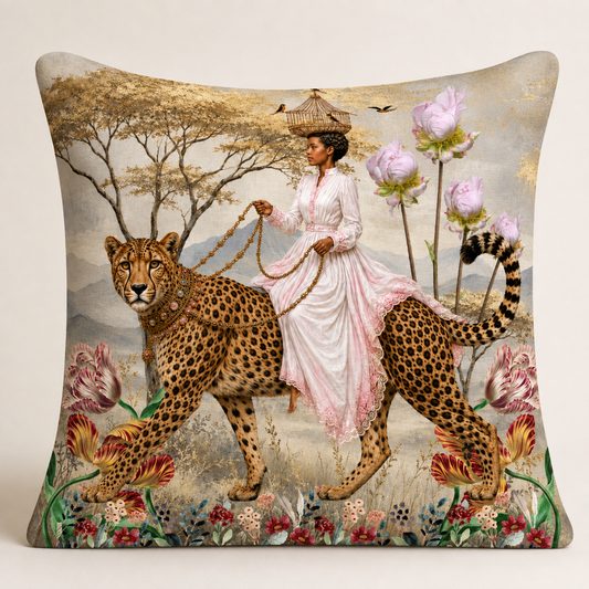 Rider In A Floaral Wilderness - Hannah Claire Creations