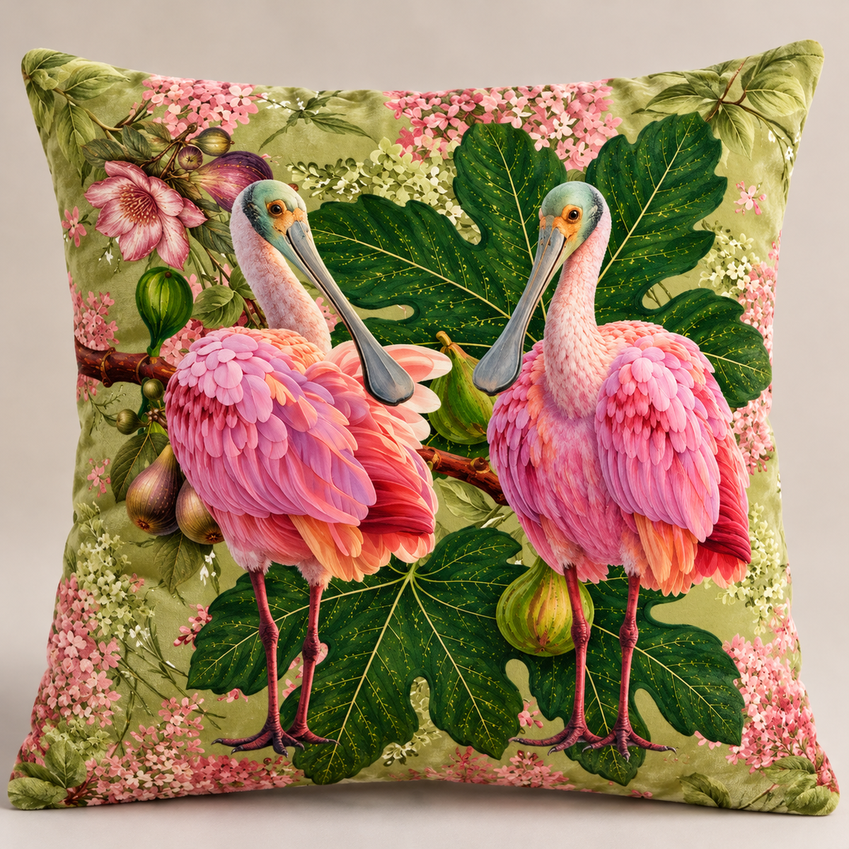 Spoonbills & Figs - Hannah Claire Creations