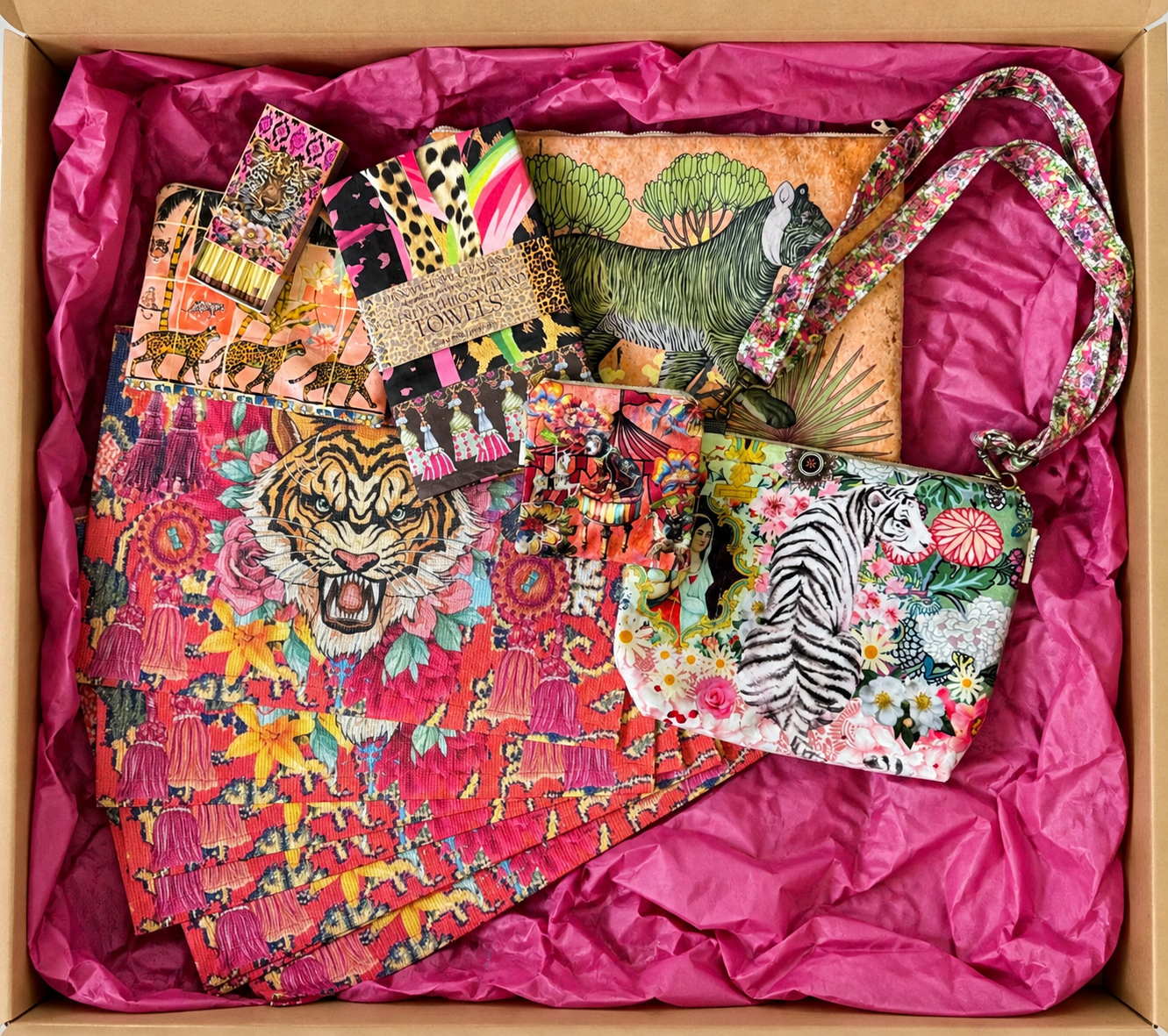 Mothers Day Box - Tiger Inspired - Hannah Claire Creations