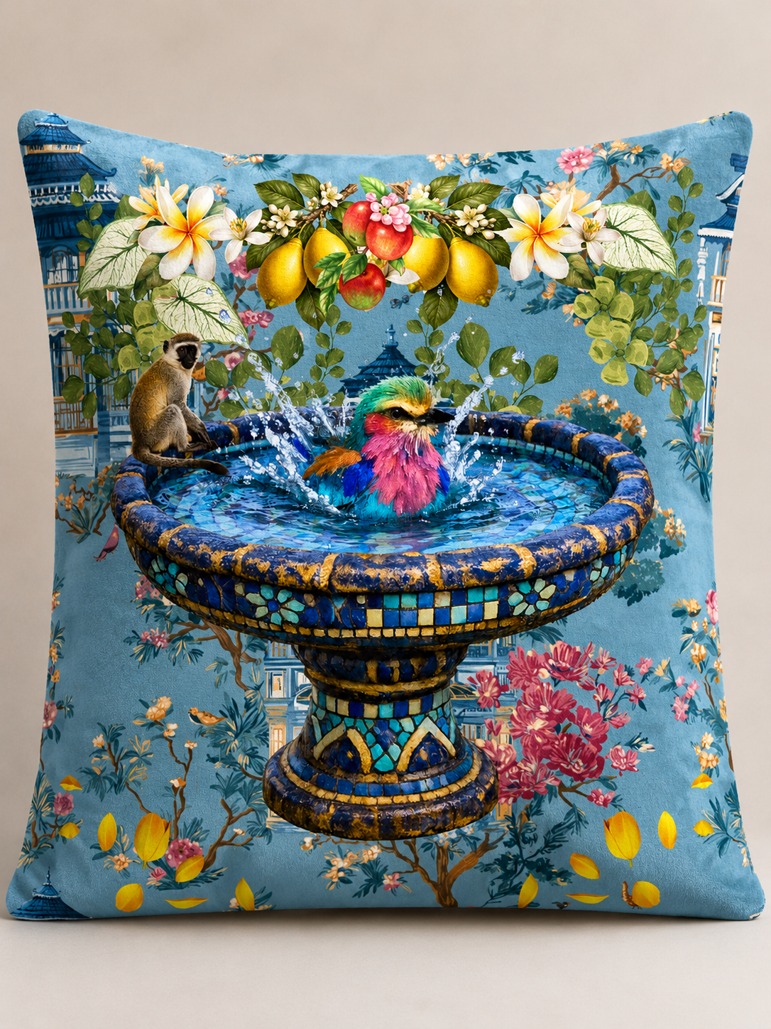 The Roller & The Bird Bath