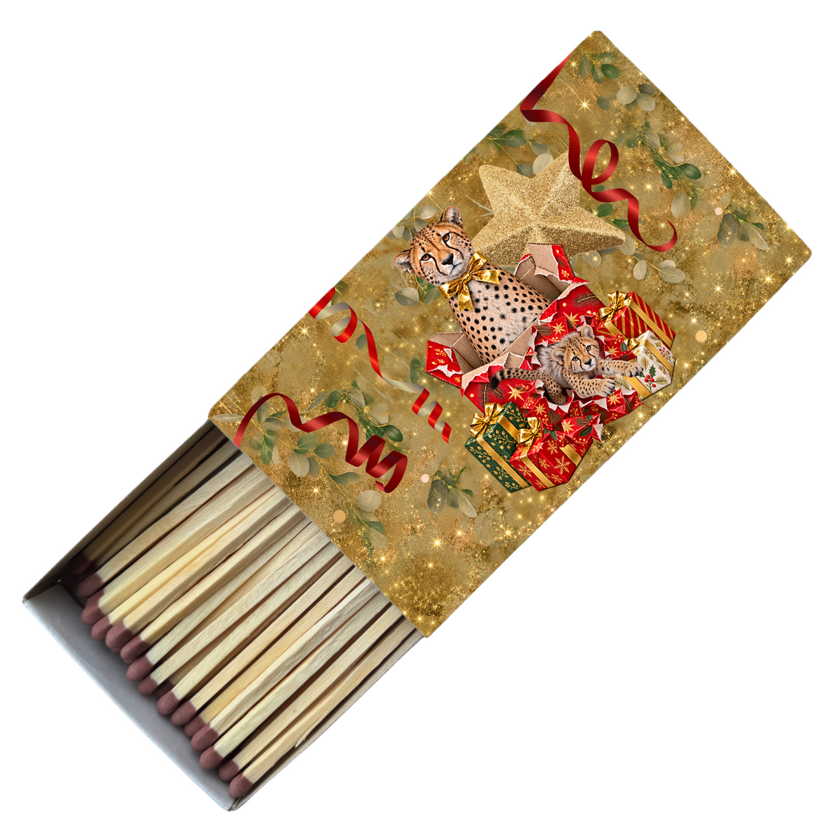 A Wild Christmas Tale - Safety Match Box - Hannah Claire Creations