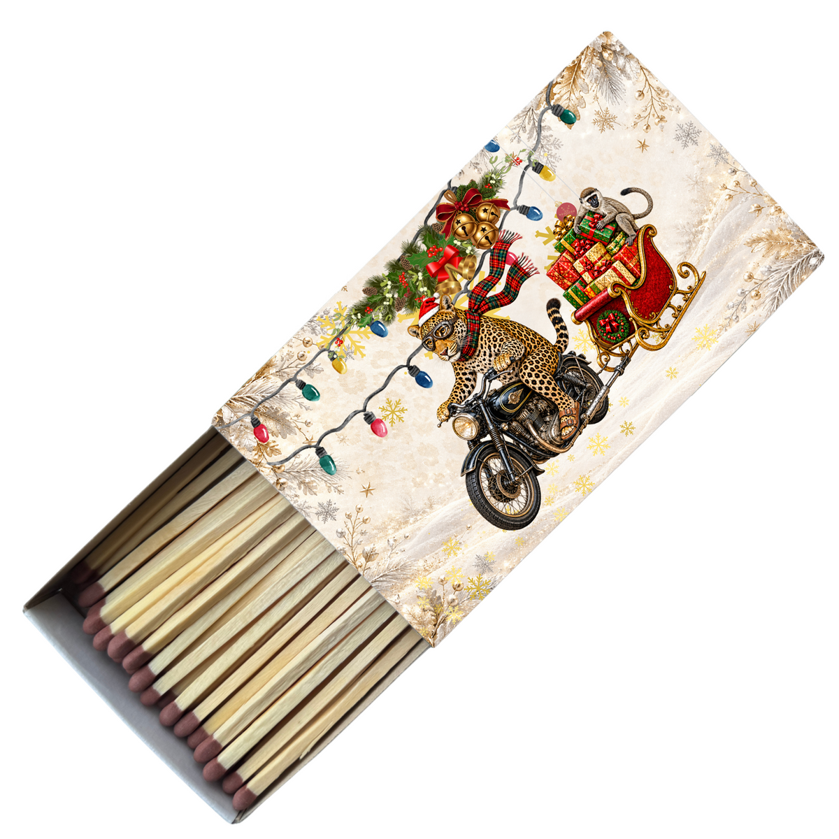 A Wild Christmas Tale - Safety Match Box - Hannah Claire Creations