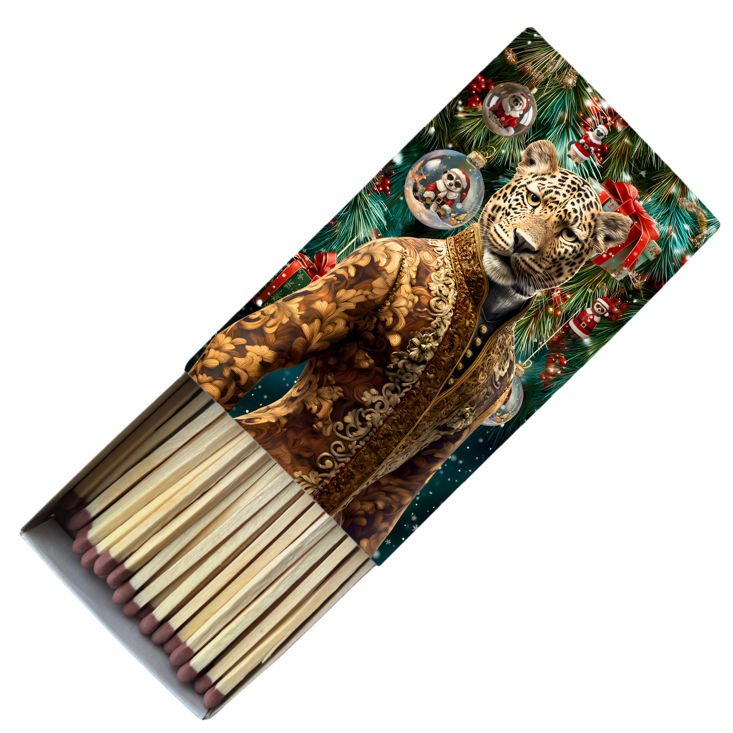 Safety Match Box - Christmas Collection - Hannah Claire Creations