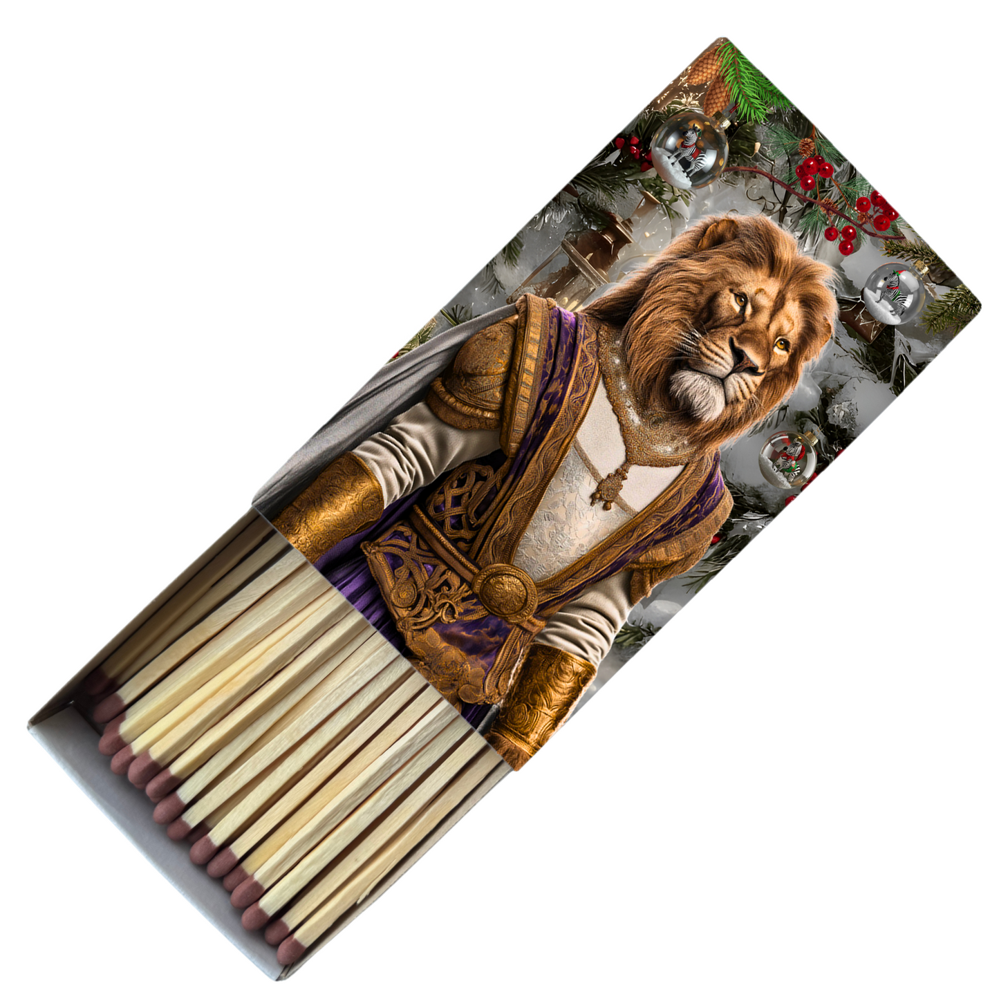 Safety Match Box - Christmas Collection - Hannah Claire Creations