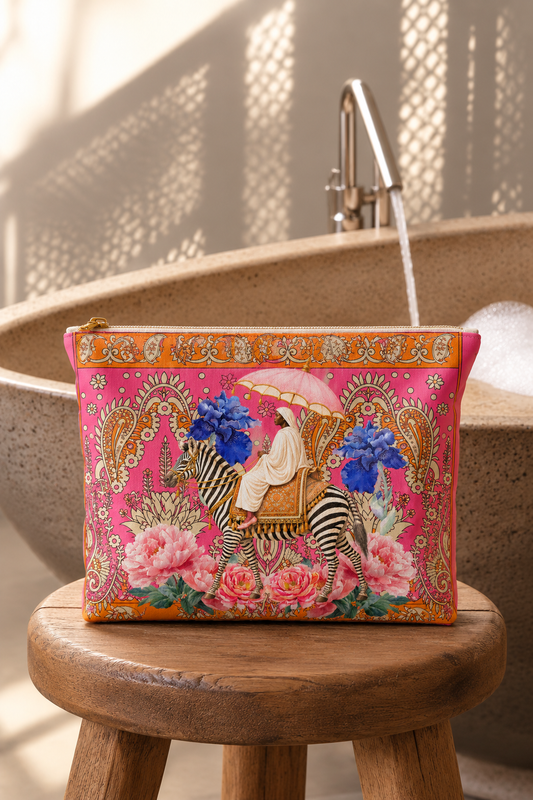 Pink Zebra Tapestry