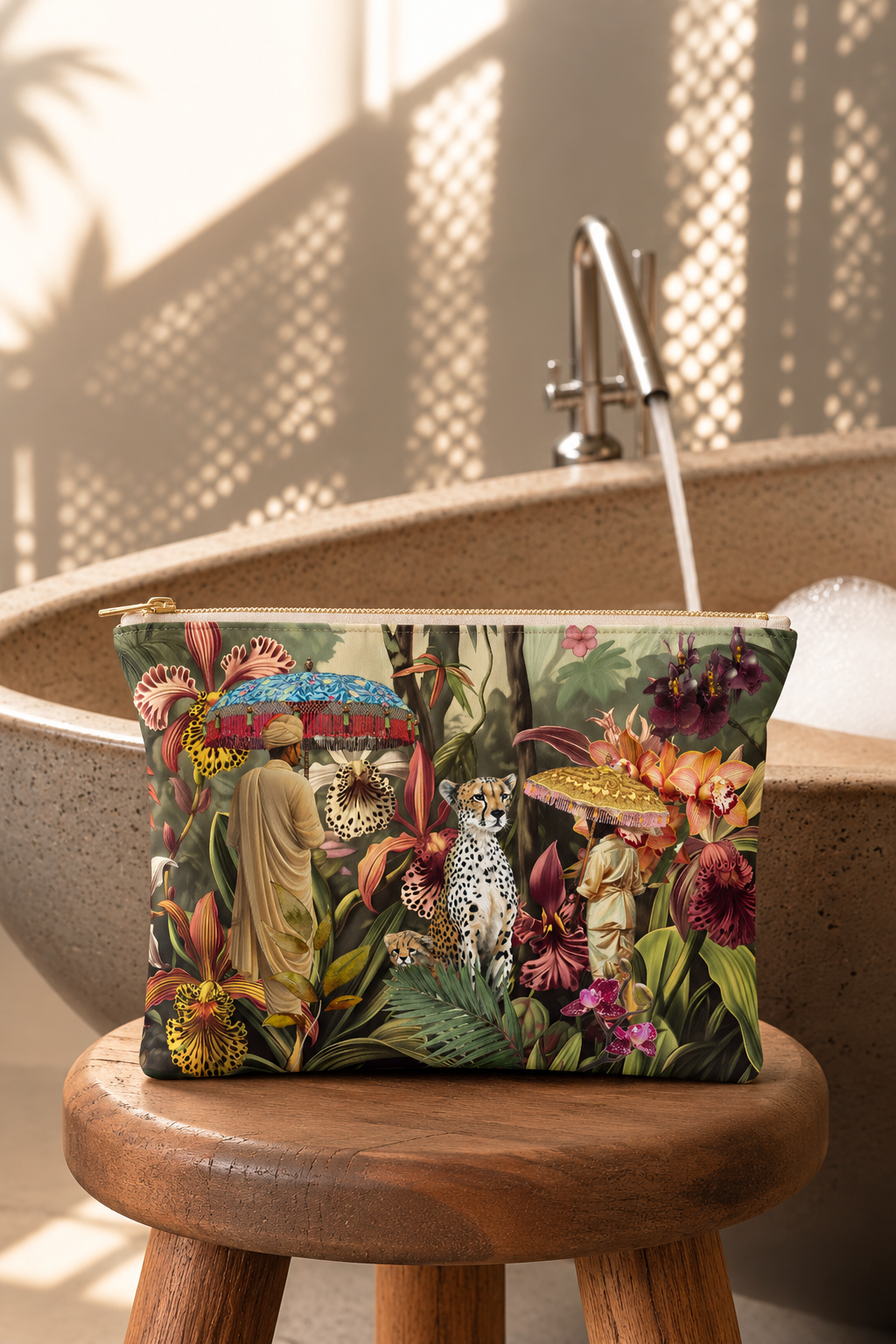 Cheetah In The Magic Garden - Hannah Claire Creations