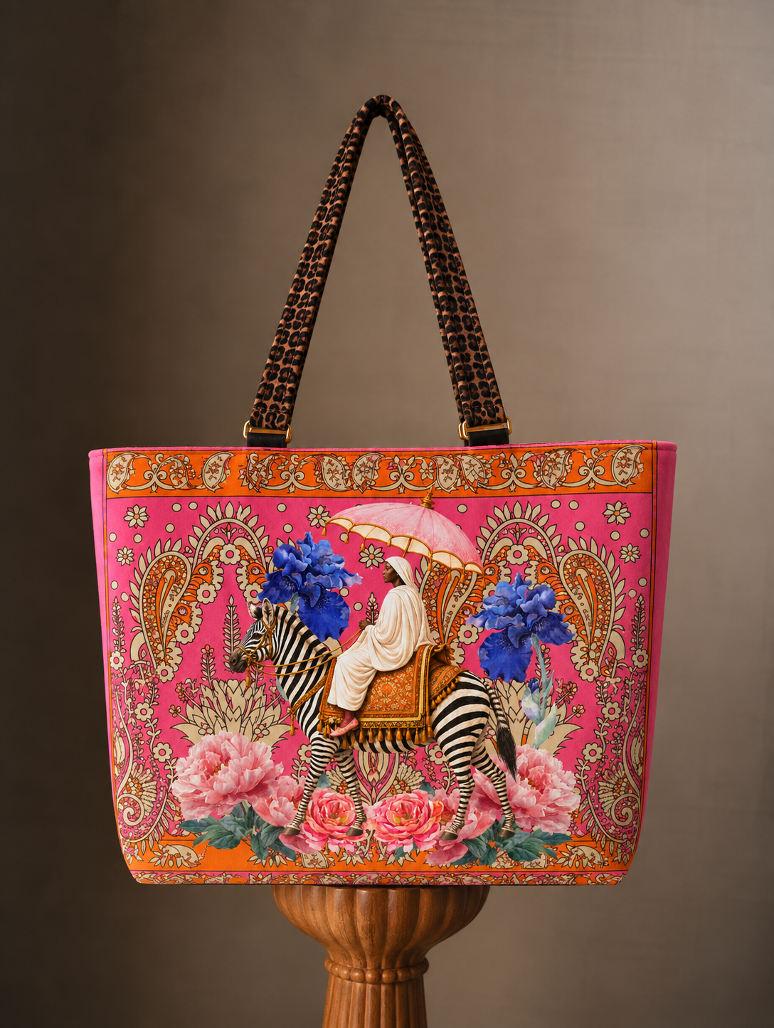 Pink Zebra Tapestry
