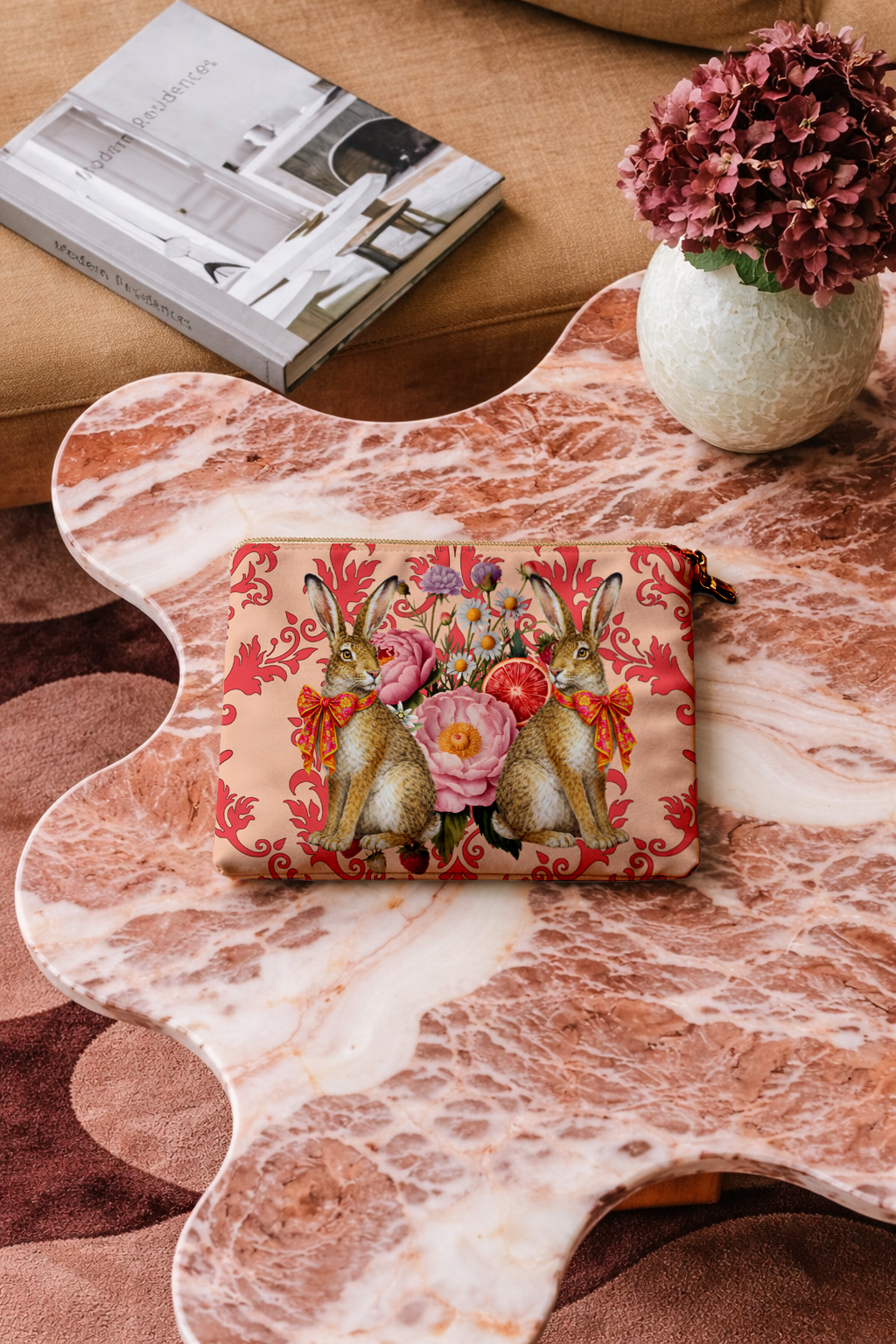 Bunnies In Pink - Hannah Claire Creations