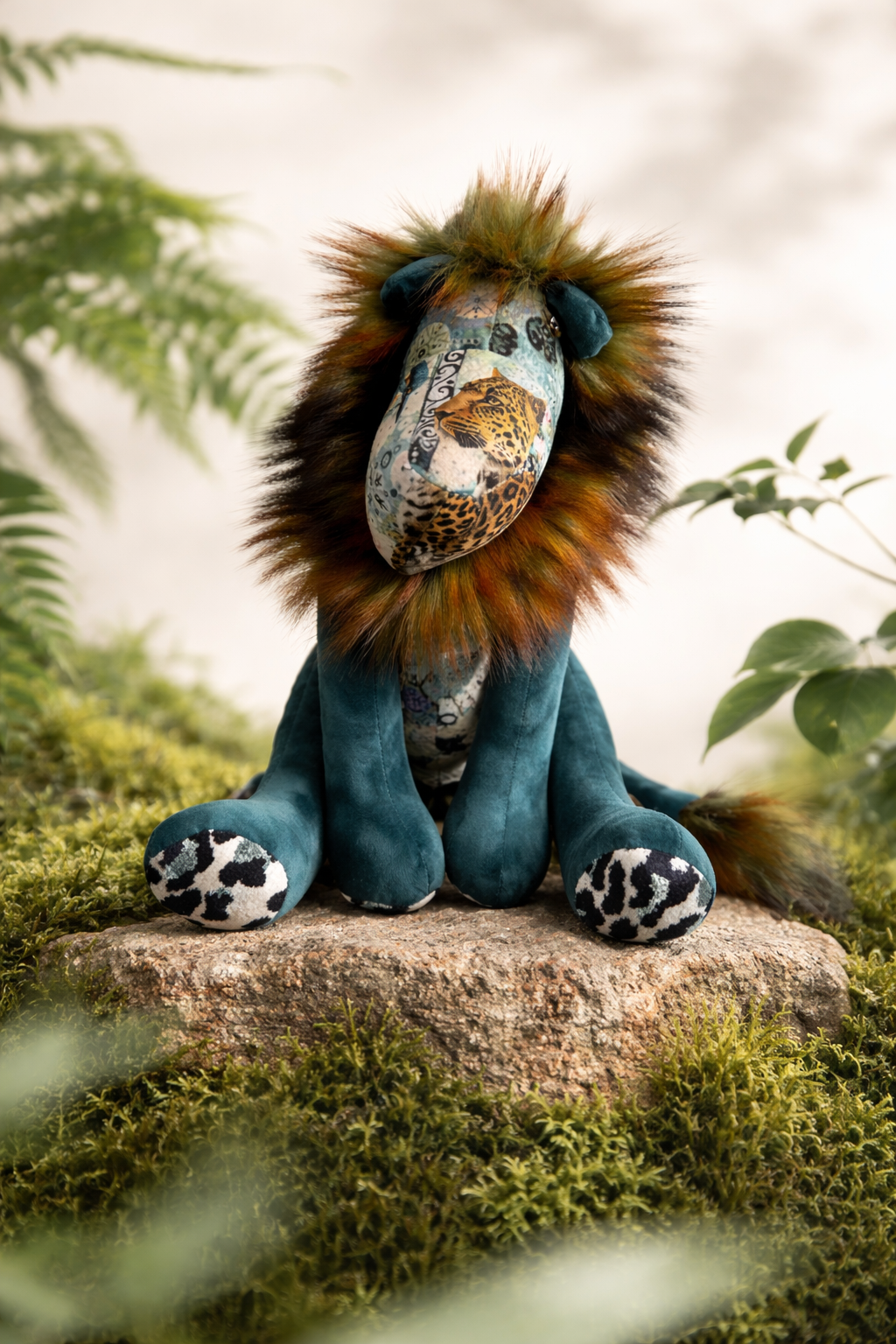 Handmade Lion - Leopard & Monkey - Hannah Claire Creations