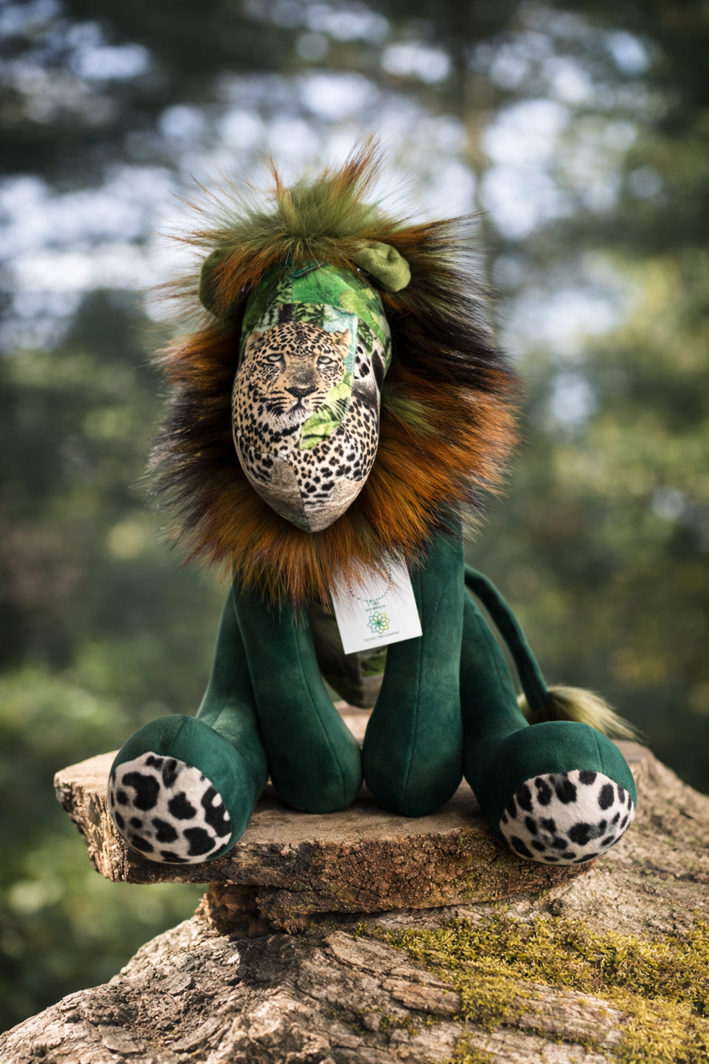 Handmade Lion - Hello Africa Leopard - Hannah Claire Creations