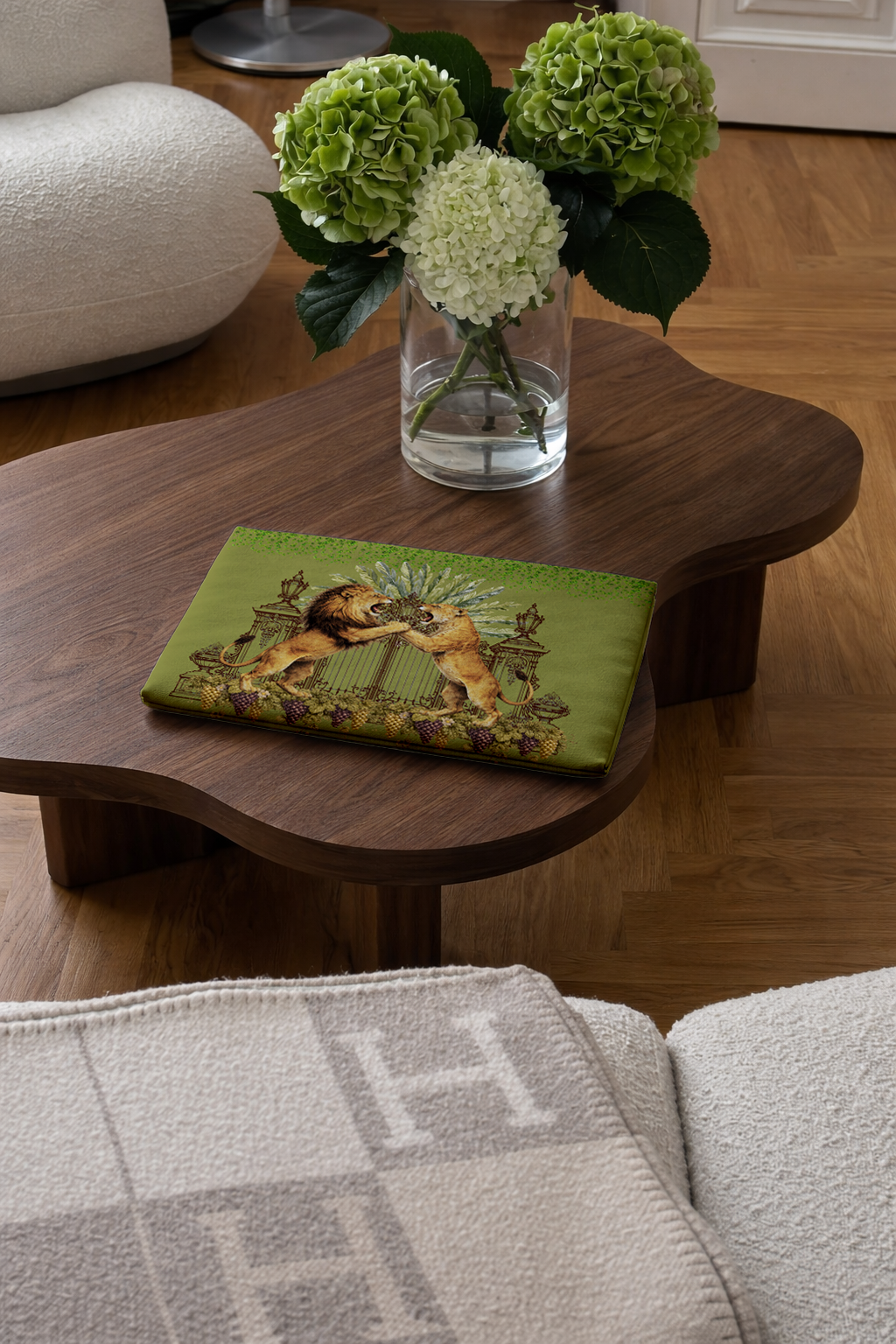 Lions at the Verdant Gates - Hannah Claire Creations