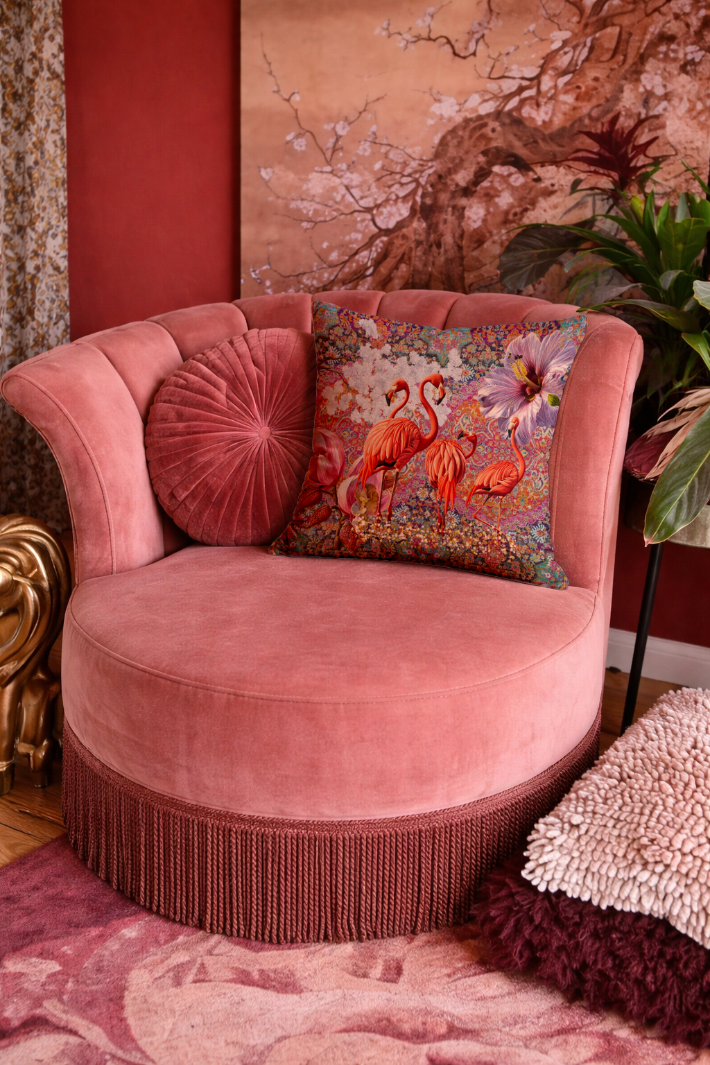 Trio Of Flamingos - Hannah Claire Creations