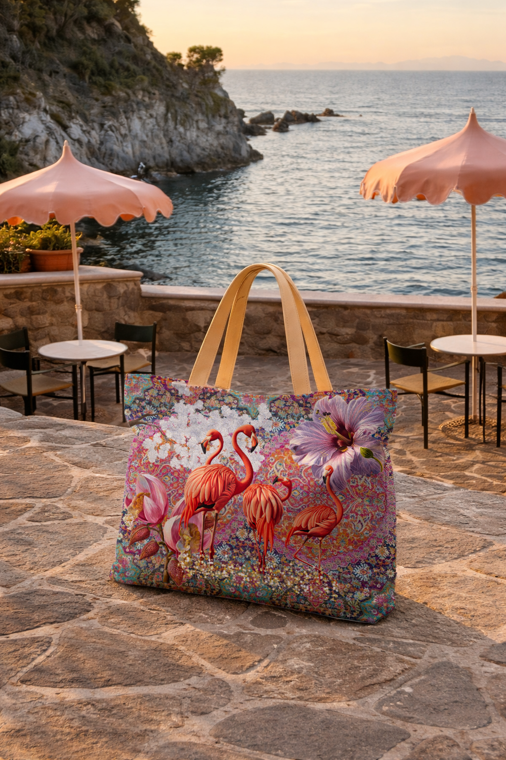 Trio Of Flamingos - Hannah Claire Creations